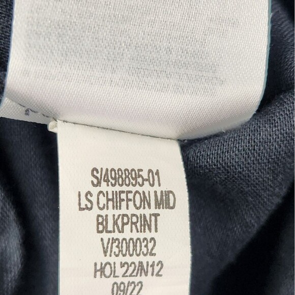 Old Navy Maxi Dress Women Medium Waist Defined Floral Print Smocked Boho Peasant - Picture 11 of 11